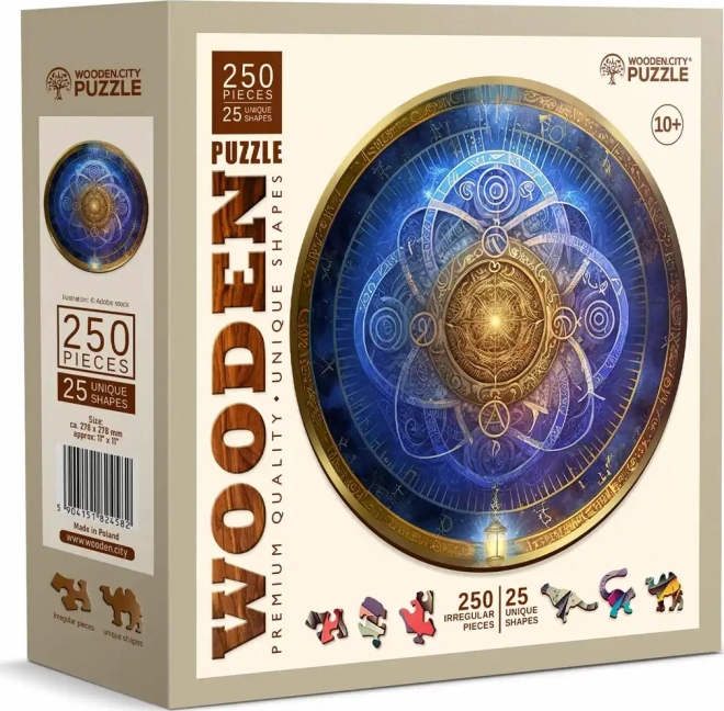Puzzle di legno Zodiaco Blu