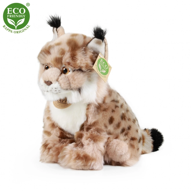 Lince di peluche seduto 27 cm Eco-Friendly