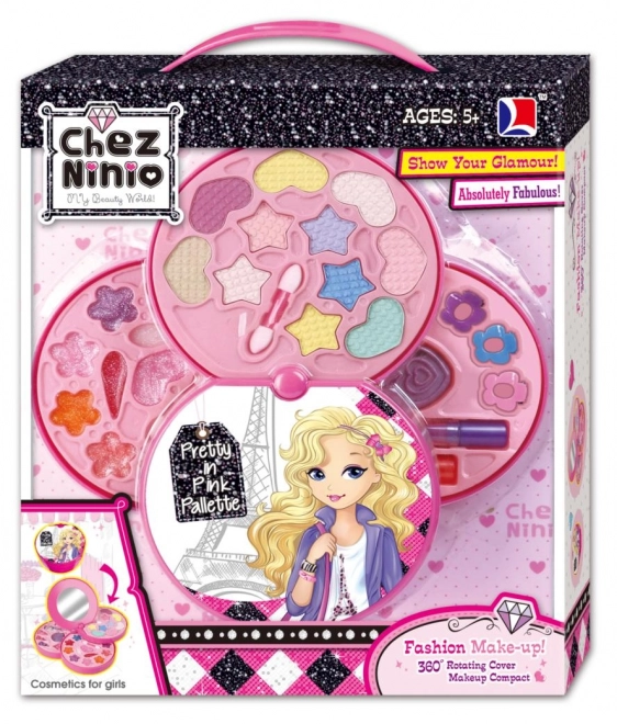 Set di trucco per bambini con specchio e accessori