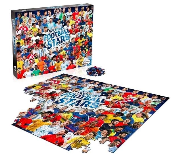 Puzzle 1000 pezzi Stelle del calcio mondiale