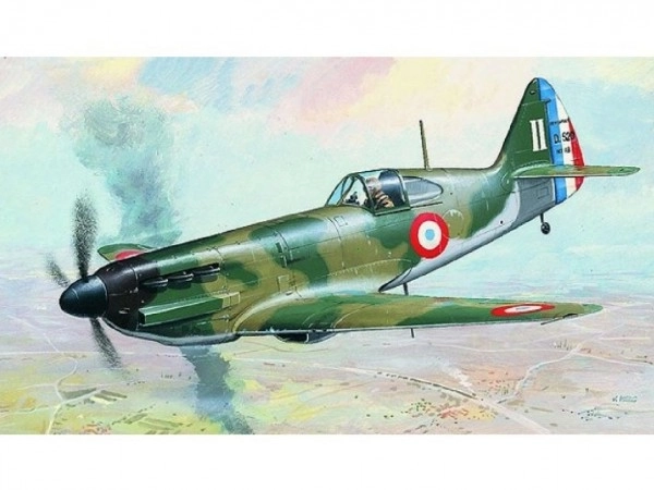 Modello Dewoitine D 520 scala 1:72