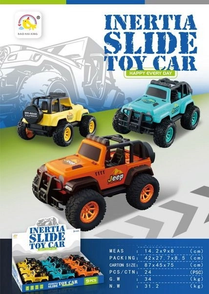 Auto Jeep Fuoristrada a Molla