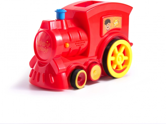 Treno con Domino Giocattolo Interattivo – Rosso