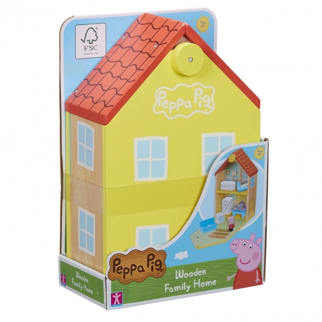 casetta in legno di Peppa Pig