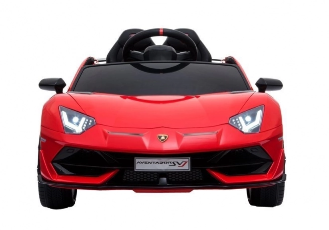 Auto elettrico per bambini Lamborghini Aventador rosso