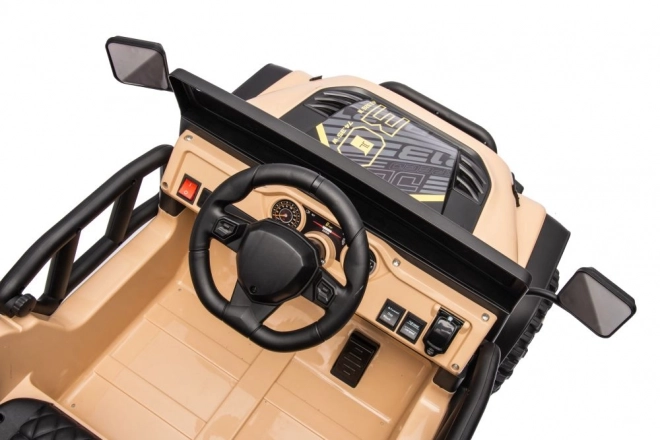 Auto a batteria verde khaki 24V