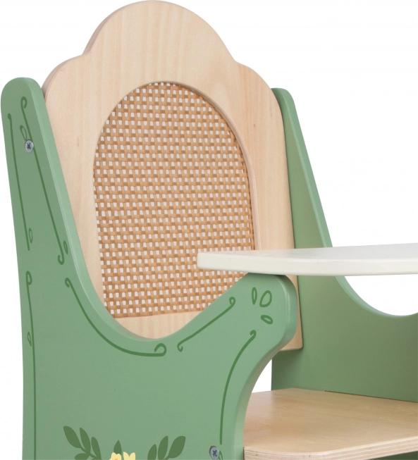Sedia Vintage in legno per bambole