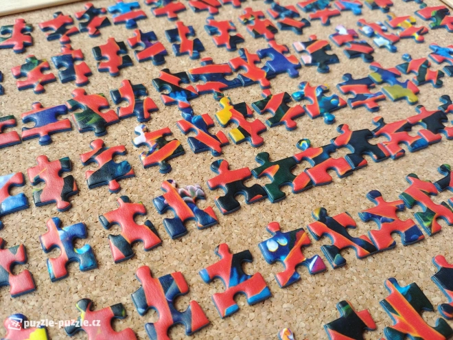 Sottopiano in sughero per puzzle Victoria