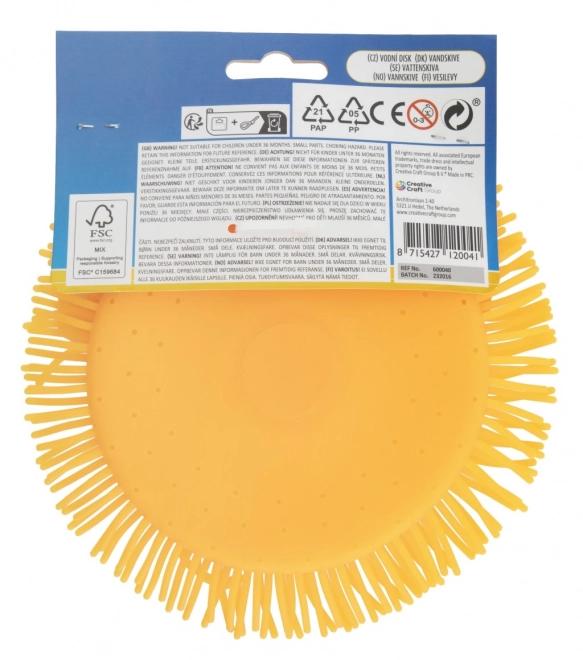 Splash Flyer Frisbee Acquatico con Frange