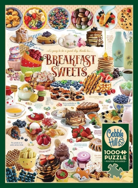 Puzzle Prelibatezze per la Colazione 1000 pezzi