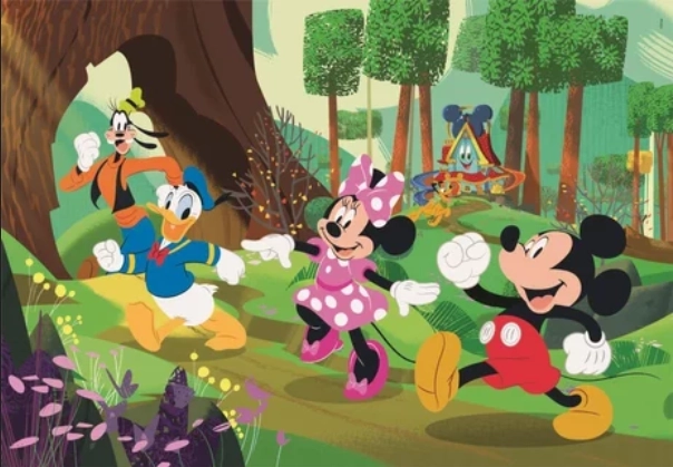 Puzzle MAXI 104 pezzi - Mickey e Amici