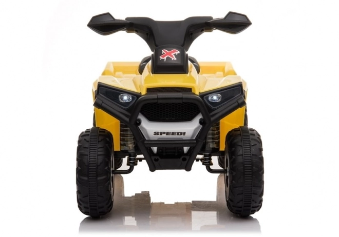 Quad elettrico per bambini giallo