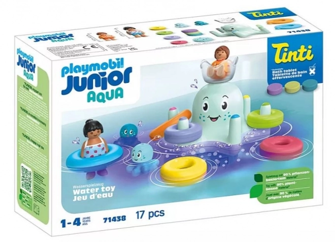 Set di figure Junior Aqua Piovra Colorata