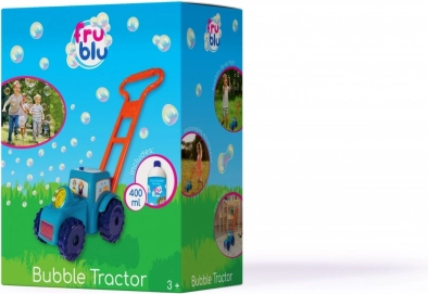 Trattore a bolle Fru Blu con set e soluzione 0,4l