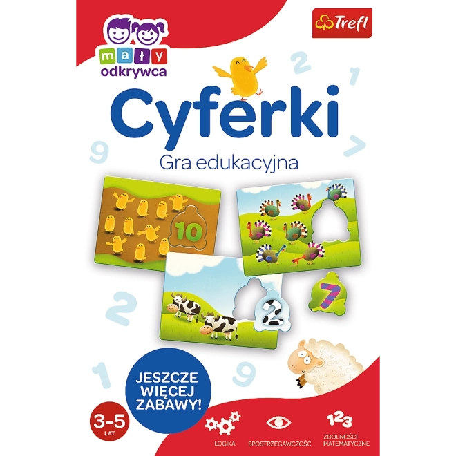 Gioco educativo Numeri della serie Piccolo Esploratore Trefl