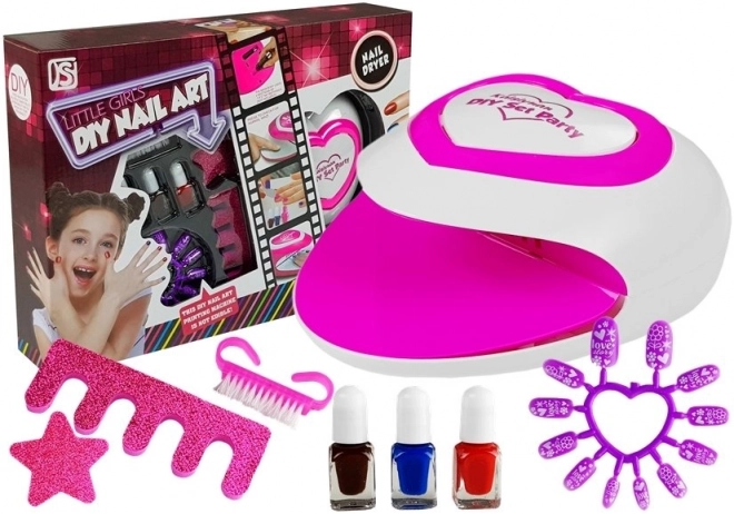 Set Manicure Bambina con Lampada