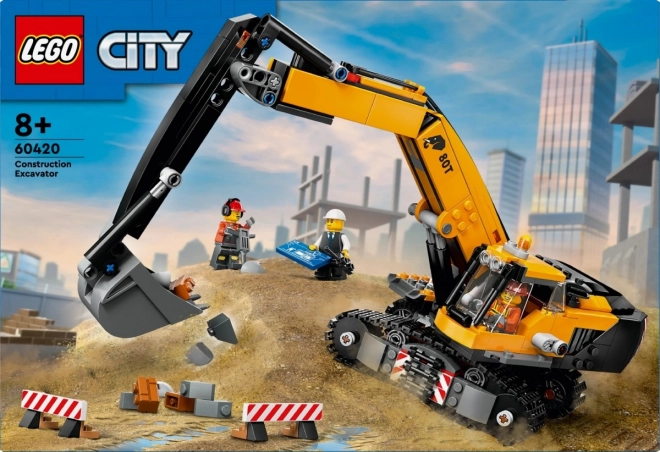 Escavatore giallo CITY LEGO