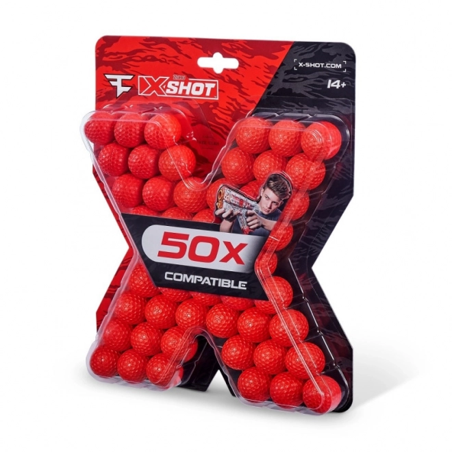 Set di 50 Palline X-Shot FaZe