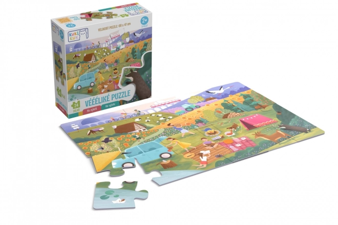 Puzzle Giganti Na výletě per Bambini