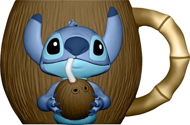 Stitch Tazza 3D in Cocco