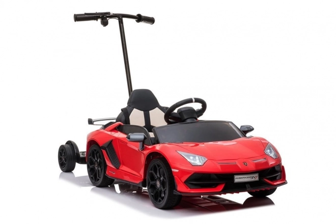 Auto elettrica per bambini Lamborghini Aventador rosso