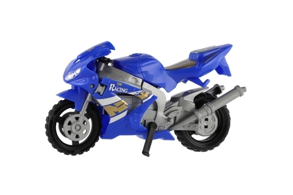 Trasformatore Motocicletta o Robot in Plastica 15cm