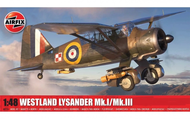 Modello plastico Westland Lysander Mk.I/Mk.III 1/48