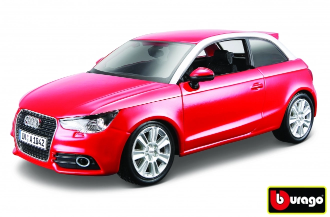 Modellino Audi A1 in Metallo Rosso