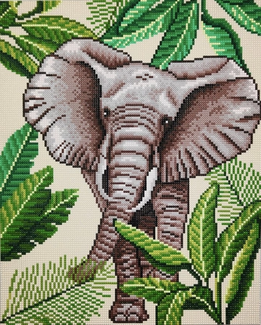 Pittura Diamante Elefante