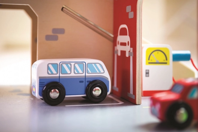 Garage con Parcheggio di Bigjigs Toys