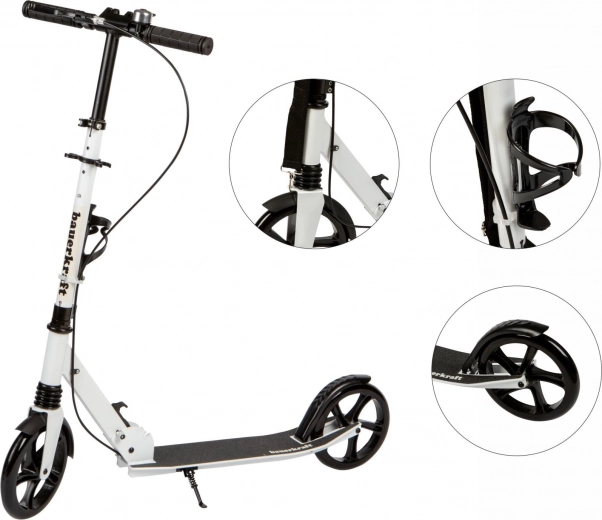 Guida fluida grazie alle grandi ruote e alla sospensione