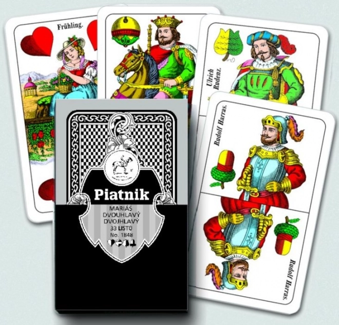 Carte da gioco Mariáš a doppia testa