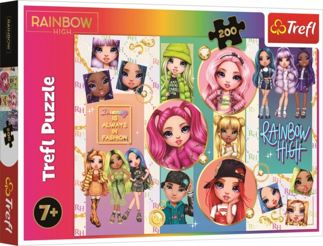 Puzzle amicizia Rainbow High 200 pezzi