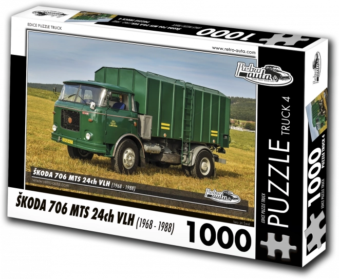 Puzzle Retro-Auta Škoda 706 MTS