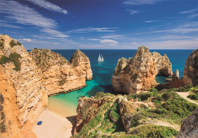 Puzzle 1000 pezzi Baia dell’Algarve CLEMENTONI