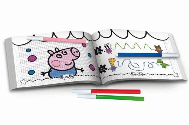 Scuola di disegno con Peppa Pig