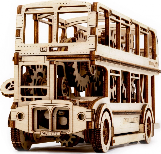 Puzzle 3D in legno - autobus di Londra