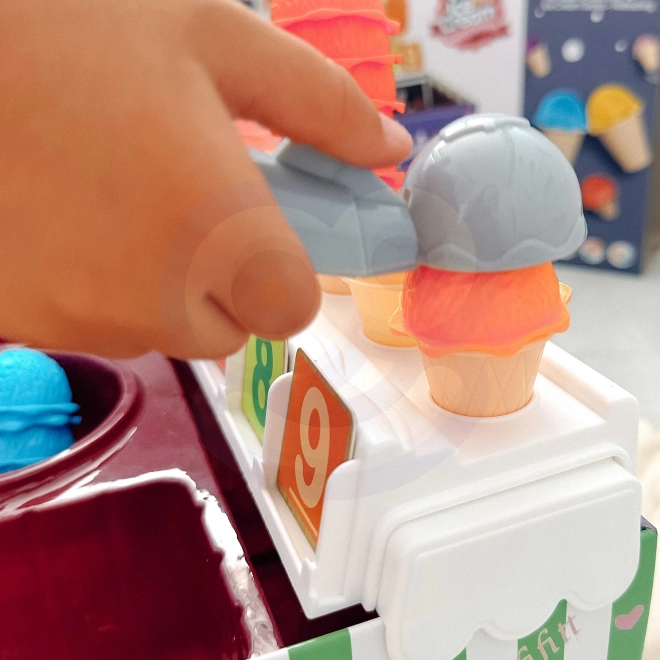 Ludoteca Educativa XXL Gelateria con Attività di Calcolo