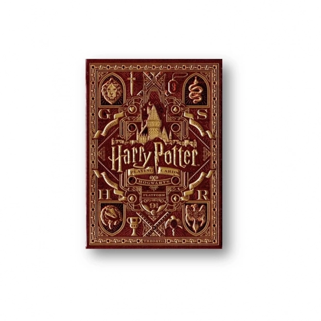 Carte da gioco Harry Potter rosso - Grifondoro