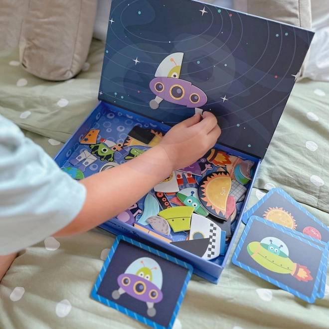 Puzzle Magnetico Spazio - TOOKY TOY