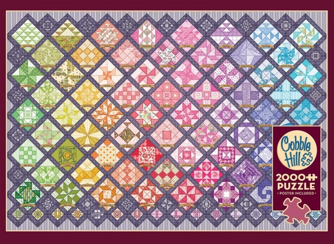 Puzzle Cobble Hill Coperte Ricamate 2000 Pezzi