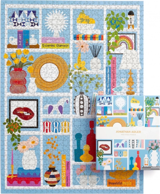 Puzzle Jonathan Adler - Shelfie 1000 pezzi