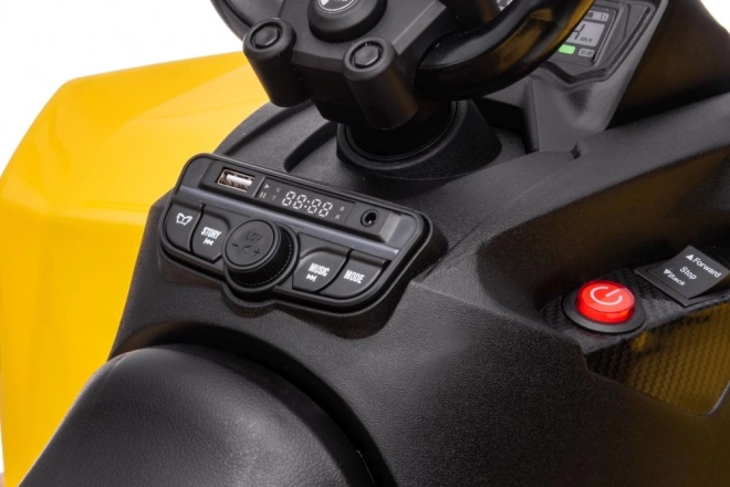 Quad a batteria Can-Am Renegate giallo