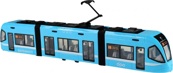 Tram moderna Ostrava blu 47 cm