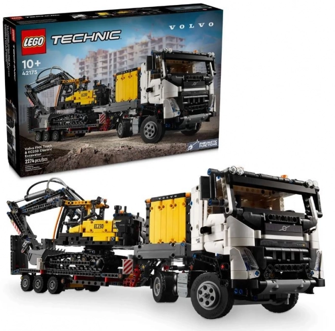 Camion Volvo FMX e Escavatore EC230 Elettrico Lego Technic