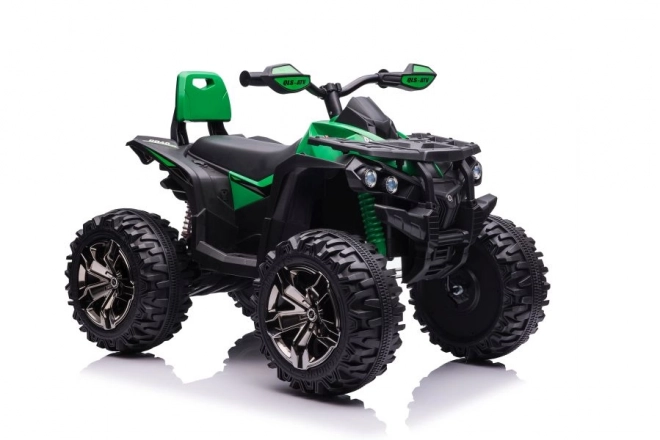 Quad elettrico verde per bambini