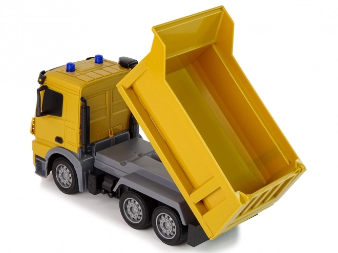 Camion da Cantiere Telecomandato 1:12 Giallo