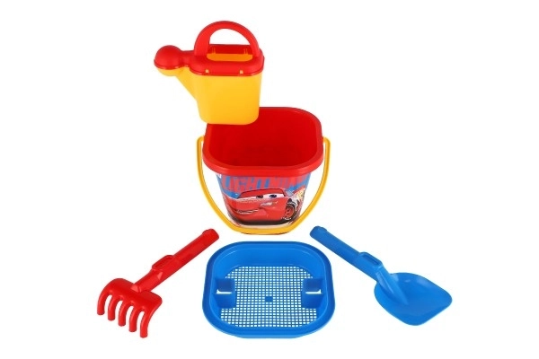 Set da spiaggia Cars plastica 5 pezzi