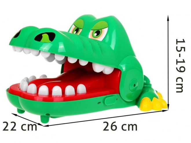 Gioco di abilità Coccodrillo dal Dentista per bambini 3+