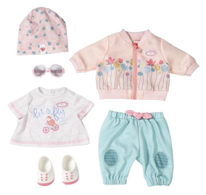 Set elegante per gite in bicicletta